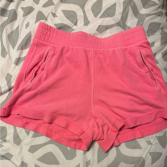 Aerie neon pink size small lounge shorts - Picture 1 of 5